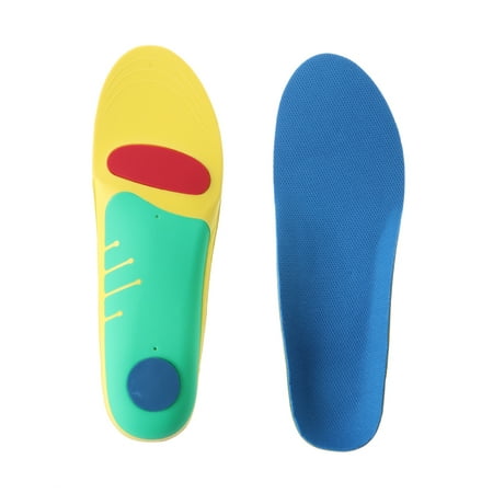 

Orthotic Shoe Insoles for Flat Feet Relieve Feet Pain Full Length Fight Against Toe-in Heel Pain Strephexopodia XO legs for Man and Women Running Shoes - L