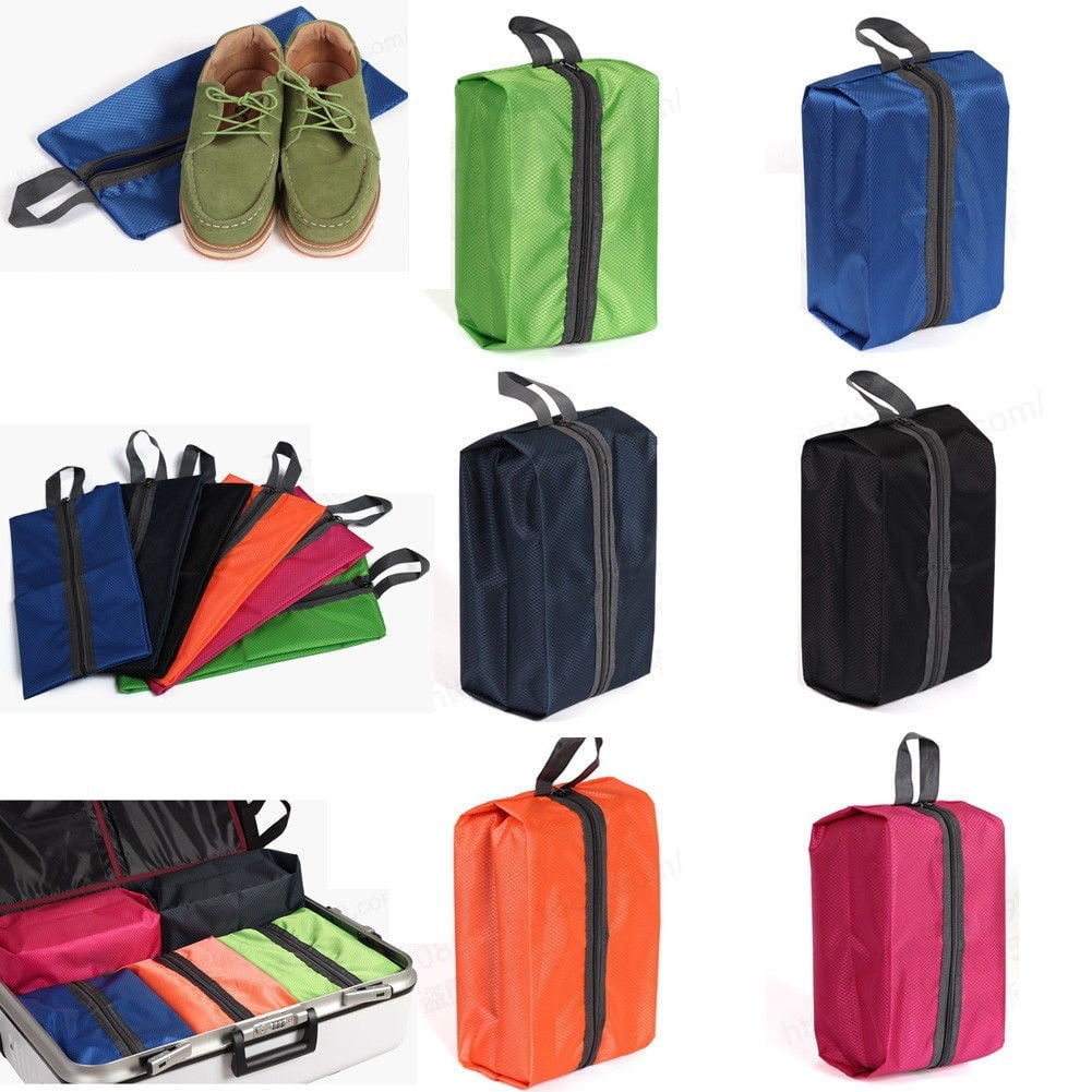 Travel Shoe Bag Waterproof Portable Organizer Storage Shoe Pouch with Zipper Closure Shoe Tote Bags for Travel Gym Sport