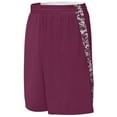 thumbnail image 2 of Augusta Adult Hook Shot Reversible Basketball Short, 2 of 2