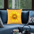 thumbnail image 3 of Panxico Pillow Case Summer Sunflower Pattern Indoor/Outdoor Decorative Sofa Pillow Cover Cushion Case B, 3 of 3
