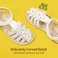 thumbnail image 3 of DREAM PAIRS Girls Sandals Closed-Toe Sandals with Interchangeable DIY Flower Dress Summer Shoes Toddler/Little Kid, 3 of 6