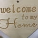 thumbnail image 3 of Letrero de bienvenida a mi hogar, letrero de madera para puerta delantera con guirnalda de corazón de amor, decoraciones del Día de San Valentín para decoración de puerta y pared, 3 of 9