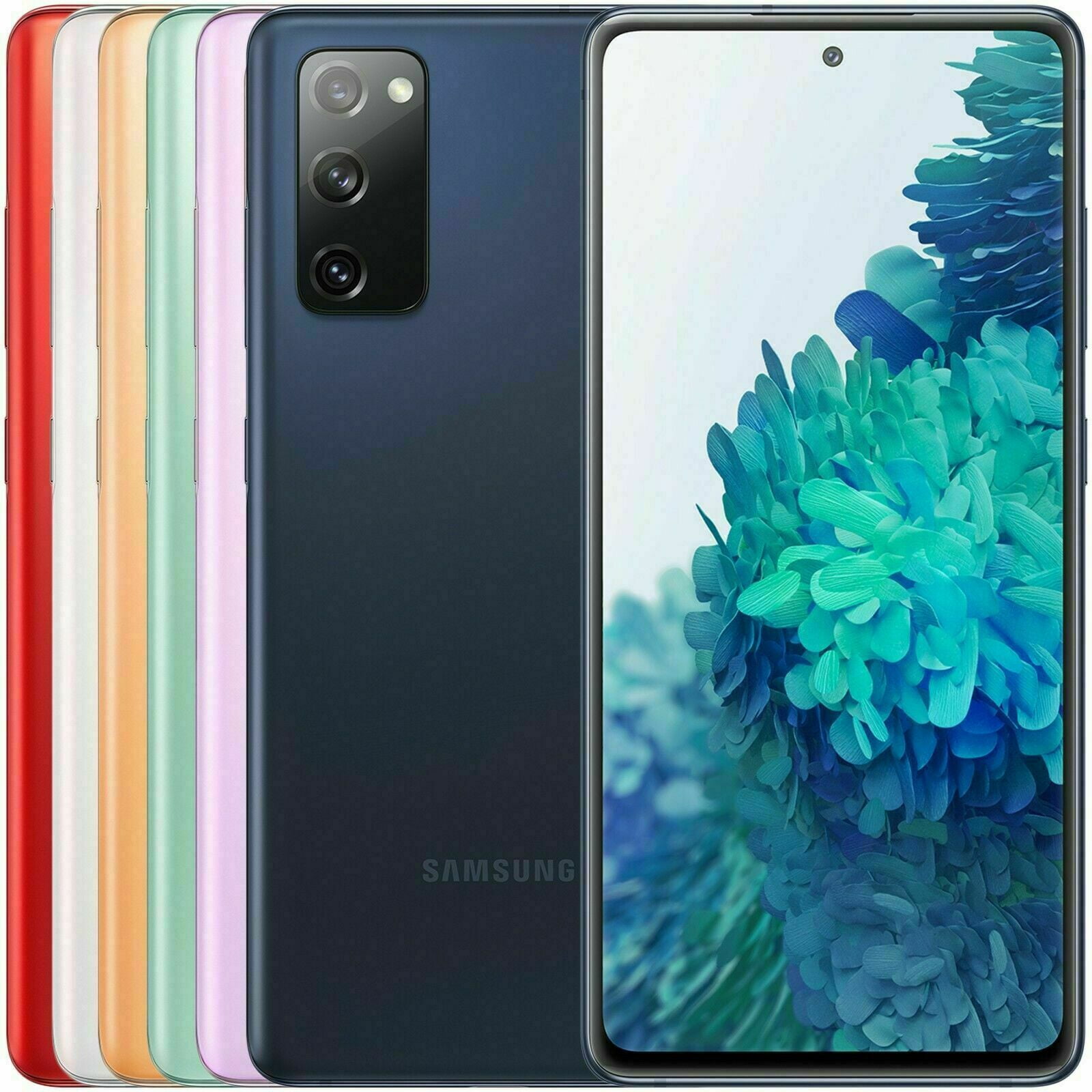 Open Box Samsung Galaxy S20 FE 5G SM-G781U 128GB Orange (US Model) - Factory Unlocked Cell Phone