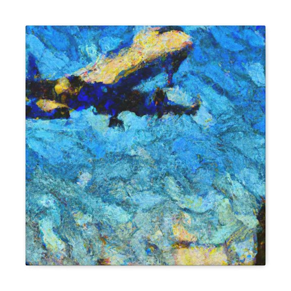 Aerial Flight Overhead - Canvas