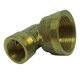 thumbnail image 3 of Adaptador Del Conector Del Acoplador Del Adaptador De De Cobre Amarillo Completo Del Tubo Femenino De DN25xDN15, 3 of 10