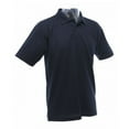 thumbnail image 2 of UCC 50/50 Mens Plain Pique Short Sleeve Polo Shirt, 2 of 2