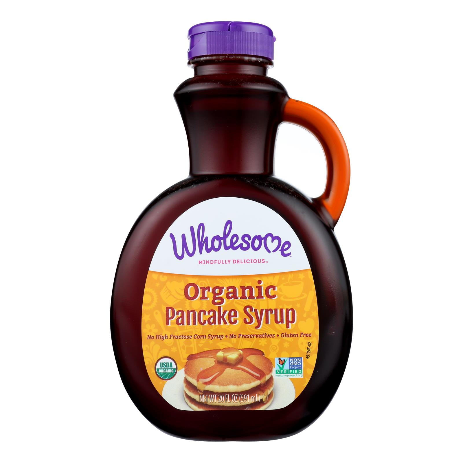 Wholesome Organic Pancake Syrup, 20 Oz - Walmart.com - Walmart.com