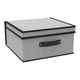 thumbnail image 1 of Set De 2 Cajas Cesto Organizador De Casa Lavanderia Plegable London OR-443988, 1 of 2