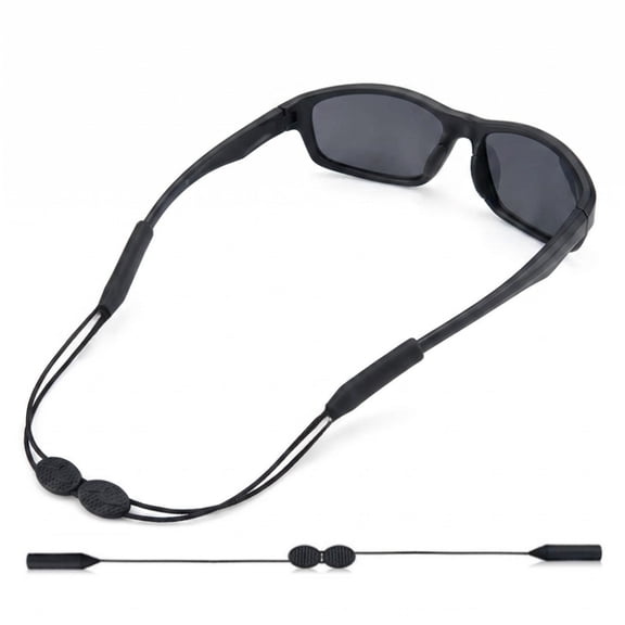 4‑Pack Adjustable Eyeglasses Strap Holder, Sports Sunglasses Lanyard Neck String Chain, Anti‑Drop Glasses Retainer Strap for Men Women, Secure Glasses Holders Around Neck