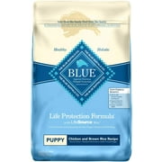 Blue Buffalo Life Protection Formula Puppy Dog Food  Natural Dry Dog Food for Puppies  Chicken and Brown Rice  15 lb. Bag