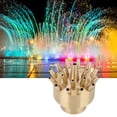 thumbnail image 3 of Copper Material Fountain Sprinkler, Fine Workmanship Landscape Nozzle, Home Courtyard Swimming Pool for SPA Pool, 3 of 7