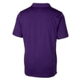 thumbnail image 3 of Men's Cutter & Buck Purple LSU Tigers Big & Tall Forge Stretch Polo, 3 of 3