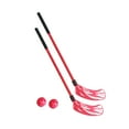 thumbnail image 5 of Vsenkes 2 Pieces Floor Hockey Sticks Indoor for Children Boys Girls Red, 5 of 9