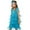 R/3378Blue, variant on Vividxx Girls Flapper Dress Sequins Fringe Latin Dance Dress Tassel Tango Dress Ballroom With Feather Headband Solid Color Toddler O-Neck Trendy Sundress