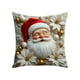 thumbnail image 2 of Juego de Almohadas Navideñas con Árbol de Navidad, Reno, Muñeco de Nieve, Sofá Decorativo, Ambiente de Lino., 2 of 6