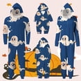 thumbnail image 4 of Halloween Family Specter 49er Pajamas Family Delive Items Pajamas Family Pajamas for Christmas Family 6 Matching Family Pajamas with Dog And Cat Christmas Family Matching Pajamas Set, 4 of 4