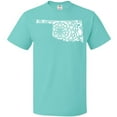 thumbnail image 3 of Inktastic Oklahoma Silhouette Mandala T-Shirt, 3 of 5