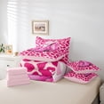 thumbnail image 6 of Homewish Cowgirl Hat Boots Bedding Comforter Set 7pcs for Kids Children Teens,Cow Print Queen Bedding Sets Super Cozy,Western Theme Queen Sheet Sets,Luxury Bedroom Decor,Reversible, 6 of 8