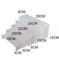 thumbnail image 4 of 5pcs Clear Acrylic Retail Display Stands Plinth 18cm-26cm 4mm, 4 of 9