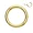 Gold, variant on Luxe Modz 16G Hinged Nose Rings Hoop Clicker Eyebrow Septum Piercing Jewelry 12mm Black for Women Men Sold Individually