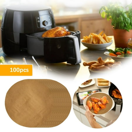

Feiboyy Air Fryer Paper Steaming Pad Baking Barbecue Snack Bread Paper Oil Proof Paper Avoid Stick Paper 20cm100 Sheets Of Parchment Paper
