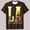 Brown, variant on Vintage Mens Short Sleeve T Shirts Blue Casual Big and Tall Tee Classic California Los Angeles Mens T-Shirts