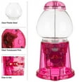 thumbnail image 4 of Translucent 11in Gumball Machine Coin Bank by Great Northern Popcorn, Pink, 4 of 7