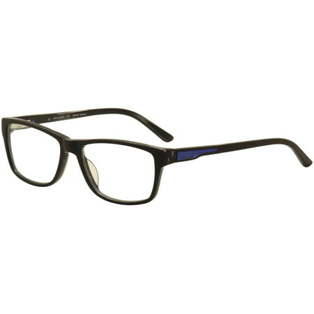Jaguar Men's Eyeglasses 31504 6472 Black Wood/Blue Full Rim Optical Frames 55mm