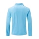thumbnail image 4 of Blusa y camisa de manga larga con cuello vuelto para hombre, camisa deportiva de color liso con solapa y cremallera, blusa de manga larga con solapa para hombre, 4 of 8