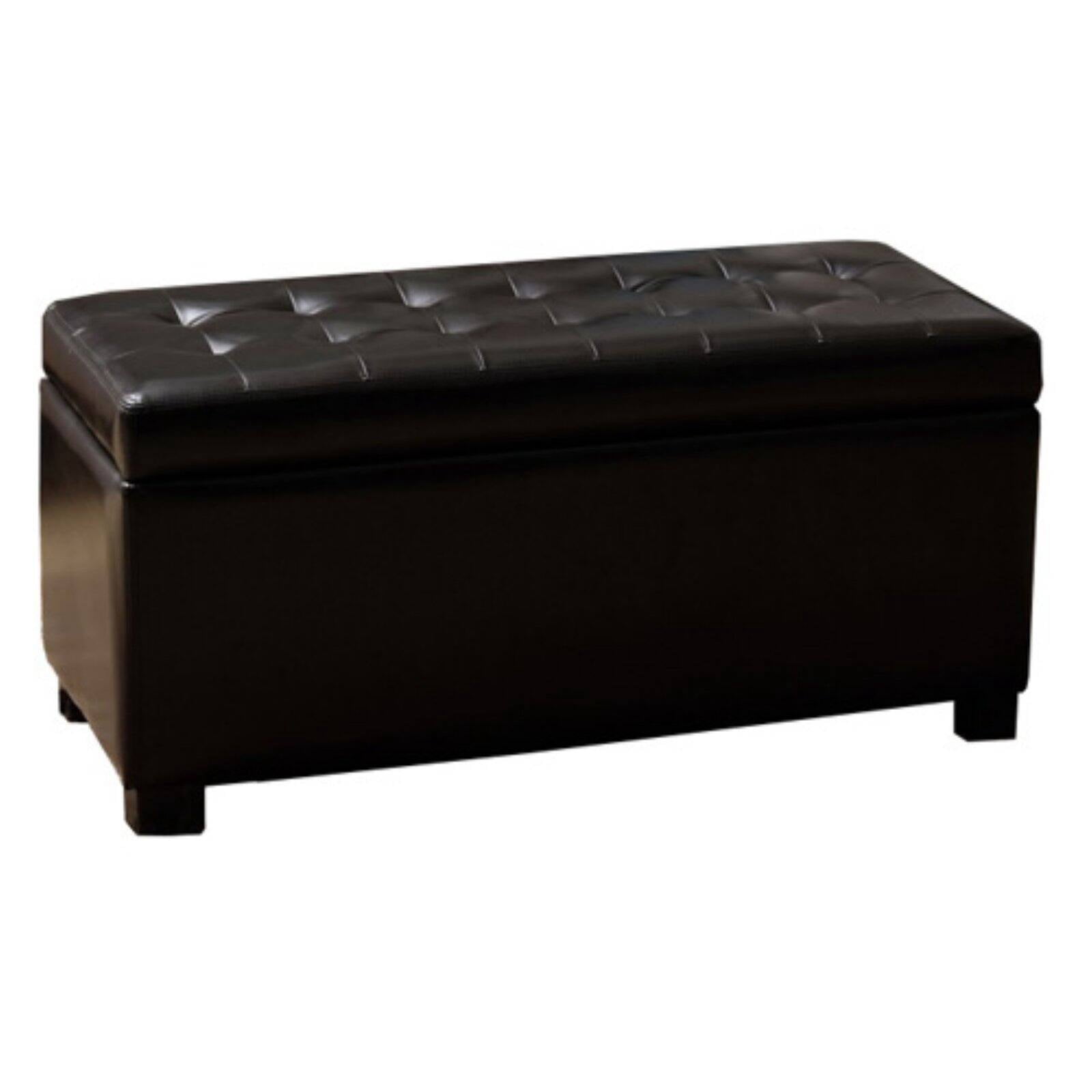 Many Black Malm Storage Bench