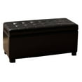 thumbnail image 2 of Many Black Malm Storage Bench, 2 of 2