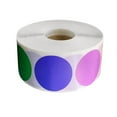 thumbnail image 2 of 1.0 Inch Colorful Circle Stickers Round Adhesive Dots Labels Color Label Writable Labels 500 Pieces per Roll, 2 of 9