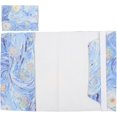 thumbnail image 4 of Book Cover Sleeve Paperback Protector: A5 Book Covers for Hardcover - Soft Cloth Book Protector with Flower Pattern - Adjustable Book Sleeve for Notebook Bible Planner Book Lovers Accessories, 4 of 9