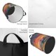 thumbnail image 2 of Balery Starry Sky Cute Horse Cesta de ropa redonda con asas, impermeable, independiente, para ropa, juguetes, dormitorio y familia-Small, 2 of 6
