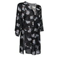thumbnail image 1 of Chaqueta de Playa Yuyangstore Gasa Impresión Floral Chiffon Cover up, 1 of 8