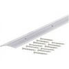 M-D Building Products 78071 1-3/8 In. X 36 In. Silver Aluminum Carpet Trim w/ Screw Nails