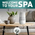 thumbnail image 4 of PureGuardian 1-Gallon Ultrasonic Cool Mist Humidifier with Aroma Tray, 70-Hour Run Time, 320 Sq. Ft. Coverage, Filter Free, Silver Clean Treated Tank, for Home, Bedroom,, 4 of 8