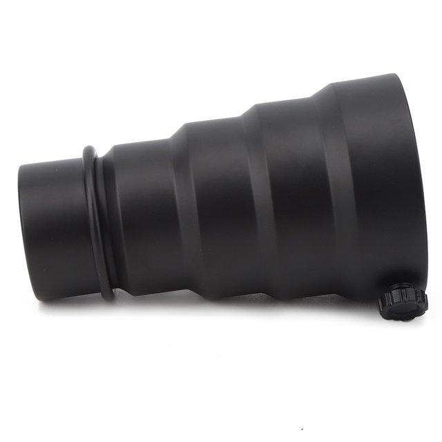 Snoot Cónnico de la Linterta, Snoot Cónico Portátil Fácil de Instalar, para una mejor Toma la forma y El Contoño del Objeto