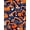 Blue, Pattern 4, variant on ODIKA 8'x10' Machine Washable Non-Slip Area Rug, Wine Not Playful Entry for the Perfect Hosts and High Traffic Rug, Brown, 118514