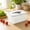 B, variant on Refrigerator Draining Fresh Keeping Container Freezer Safe Food Storage Box Double Layer Drain Tray for Kitchen Vegetable Fruit Meat Organization