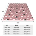thumbnail image 3 of Vsdgher Cute Calf Ultra-Soft Micro flannel Blanket Throw Blankets for Couch Sofa, Bed (4 sizes)-50"x40", 3 of 7
