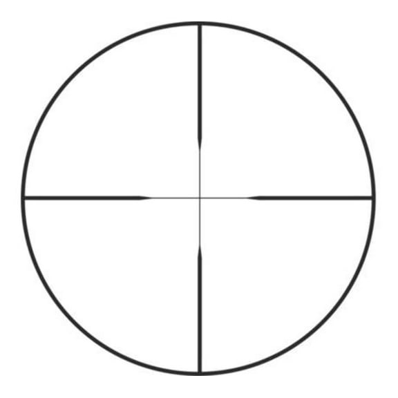 KONUS Konus-LX 3-9x40mm 1in Duplex Reticle Riflescope (7212)