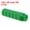 Green, variant on Uxcell 2 Pack Aluminum Alloy Bike Pegs Anti-Skid Fit 3/8 inch Axles with Stripe White