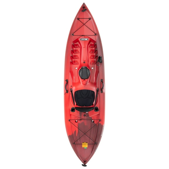 Lifetime Tamarack Angler 10 ft Sit-On-Top Fishing Kayak, Volcano Fusion (91340)
