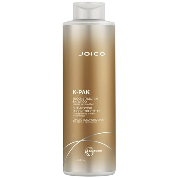 Joico K-PAK Daily Reconstructing Shampoo | For Damaged Hair | Repair & Prevent Breakage | Boost Shine | With Keratin & Guajava Fruit Extract | 33.8 Fl Oz
