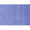 thumbnail image 1 of Ahgly Company Indoor Rectangle Solid Blue Modern Area Rugs, 8' x 10', 1 of 4