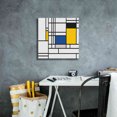 thumbnail image 4 of Epic Graffiti 'Mondrian NFT3' by Epic Portfolio, Giclee Canvas Wall Art, 18"x18", 4 of 8