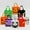 Monster, variant on Wrapables Non-Woven Reusable Halloween Trick or Treat Bags with Handles for Parties, Gifts, Candy and Treats (Set of 8), Assorted