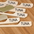 thumbnail image 7 of BambooMN Tuna Fish Marking Bamboo Paddle Skewer Picks - 3.5" (8.9cm) - 10,000 Pieces, 7 of 7