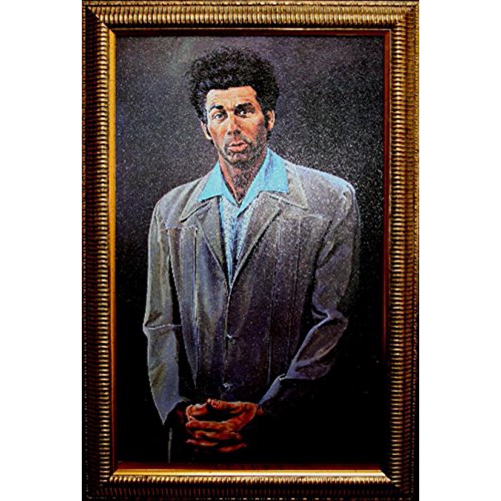 buyartforless The Seinfeld Kramer Portrait Wall Art
